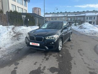 2018 BMW X1 18d xDrive II (F48), чёрный, 2900000 рублей, вид 1
