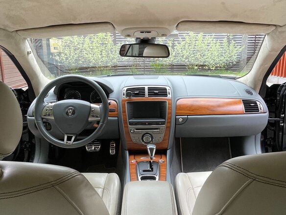 2008 Jaguar XKR II, чёрный - вид 11