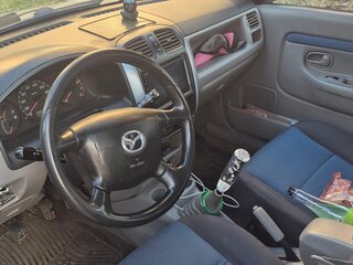 2002 Mazda Demio I (DW), серебристый, 130000 рублей, вид 5