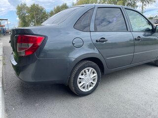 2014 Lada (ВАЗ) Granta I, серебристый, 370000 рублей, вид 5