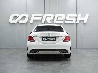 2016 Mercedes-Benz C-Класс 180 IV (W205), белый, 2399000 рублей, вид 4