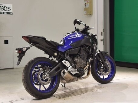 2017 Yamaha MT-07 (FZ-07), синий, 655000 рублей, вид 5