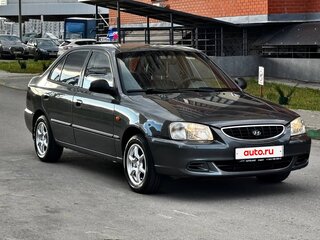 2005 Hyundai Accent ТагАЗ II, серый, 520000 рублей, вид 4