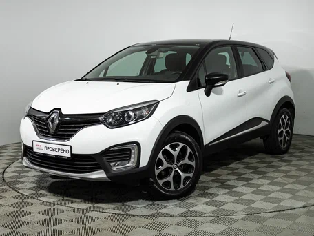 2017 Renault Kaptur I, белый, 1519700 рублей, вид 1
