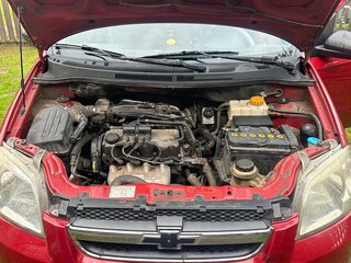 2006 Chevrolet Aveo I Рестайлинг, красный, 270000 рублей, вид 4