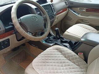 2004 Toyota Land Cruiser Prado 5-speed 120 Series, бежевый, 1800000 рублей, вид 4