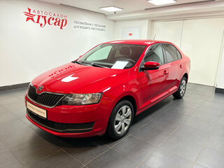 2018 Skoda Rapid I Рестайлинг, красный, 968000 рублей, вид 1