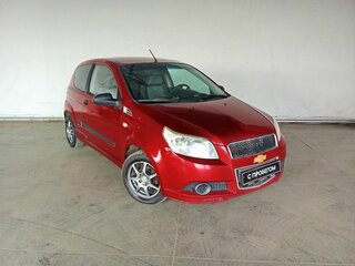 2009 Chevrolet Aveo I Рестайлинг, красный, 299000 рублей, вид 3