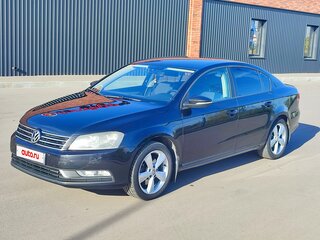 2012 Volkswagen Passat B7, чёрный, 1100000 рублей, вид 1