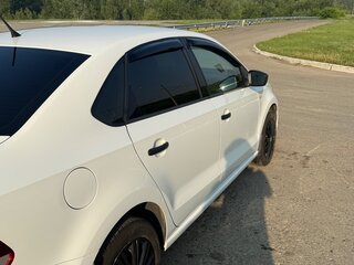 2015 Volkswagen Polo V Рестайлинг, белый, 1125000 рублей, вид 5