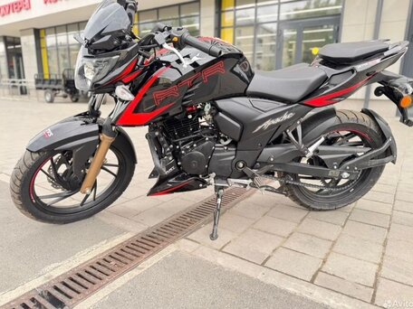 2024 TVS Apache, чёрный, 200000 рублей, вид 4