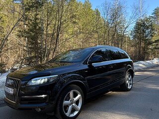 2008 Audi Q7 I (4L), чёрный, 1500000 рублей, вид 3