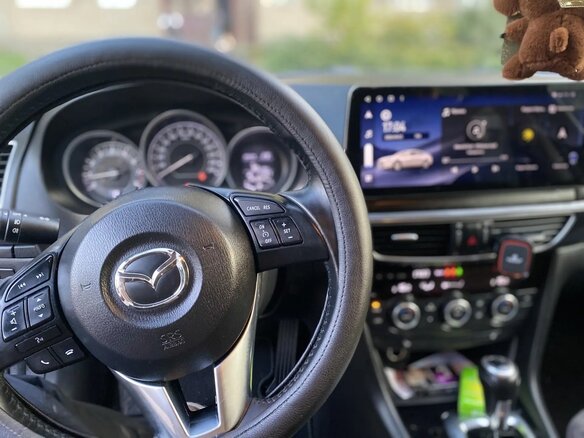 2012 Mazda 6 III (GJ), серебристый, 1479600 рублей - вид 9