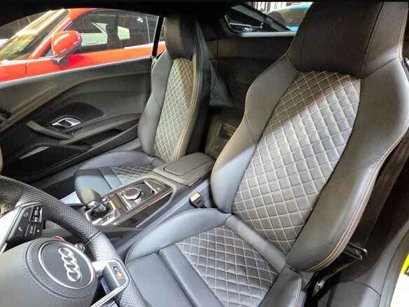 2023 Audi R8 V10 performance II (4S) Рестайлинг, жёлтый, 19341776 рублей - вид 9