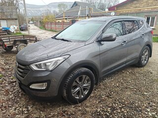 2013 Hyundai Santa Fe III, серый, 1550000 рублей, вид 2