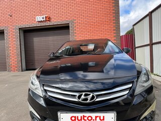 2016 Hyundai Solaris I Рестайлинг, чёрный, 700000 рублей, вид 3
