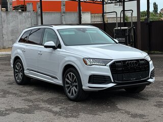 2023 Audi Q7 45 TFSI II (4M) Рестайлинг, белый, 4100000 рублей, вид 4