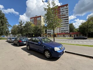 2012 Chevrolet Lacetti I, синий, 570000 рублей, вид 4