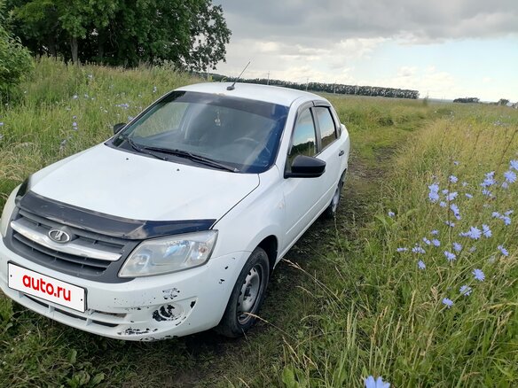 2016 Lada (ВАЗ) Granta I, белый - вид 8