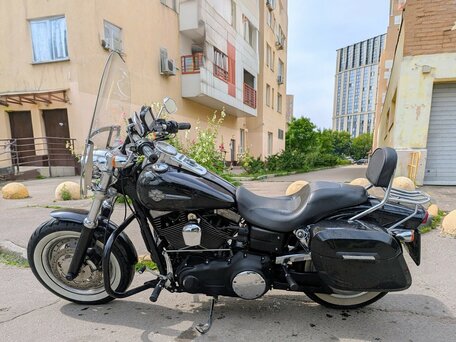 2010 Harley-Davidson Fat Bob, чёрный, 800000 рублей, вид 2