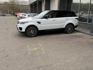 2018 Land Rover Range Rover Sport II Рестайлинг, белый, 4150000 рублей, вид 5