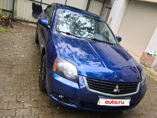 2008 Mitsubishi Galant IX Рестайлинг, синий, 830000 рублей, вид 2