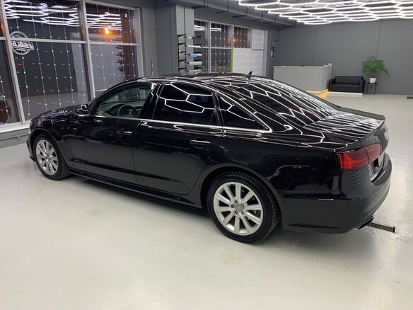 2016 Audi A6 IV (C7) Рестайлинг, чёрный, 1950000 рублей - вид 4