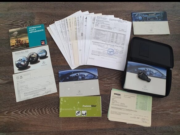 2003 Mercedes-Benz CLK-Класс 270 II (W209), чёрный, 1350000 рублей - вид 15