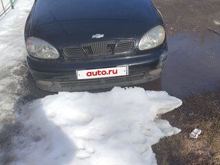 2008 Chevrolet Lanos I, чёрный, 150000 рублей, вид 1