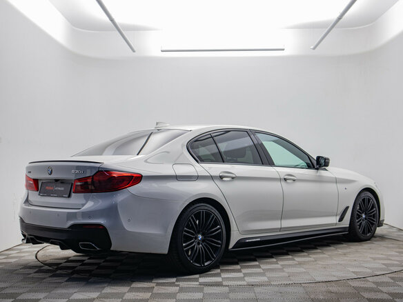 2019 BMW 5 серии 530i xDrive VII (G30/G31/G38), белый - вид 4