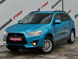 2014 Mitsubishi ASX I Рестайлинг, голубой, 1520000 рублей, вид 1