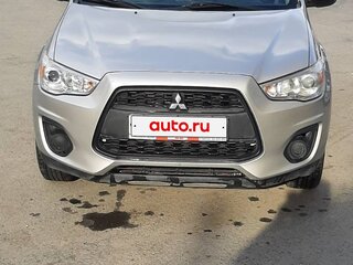 2014 Mitsubishi ASX I Рестайлинг, серебристый, 980000 рублей, вид 3