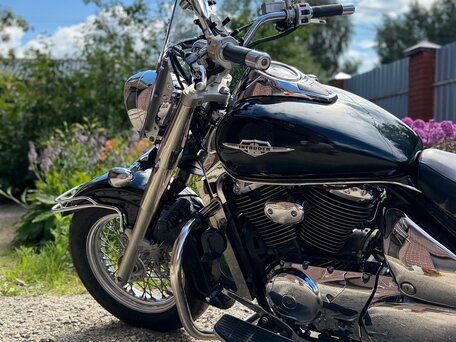 2006 Suzuki Intruder VL 400 Classic, чёрный, 330000 рублей, вид 1