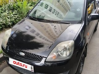 2007 Ford Fiesta Mk5, чёрный, 440000 рублей, вид 2