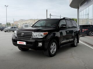 2012 Toyota Land Cruiser 200 Series Рестайлинг 1, чёрный, 2950000 рублей, вид 2