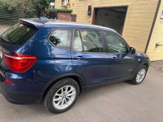 2014 BMW X3 20i xDrive II (F25), синий, 1600000 рублей, вид 4