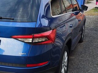 2022 Skoda Kodiaq I, синий, 4100000 рублей, вид 3