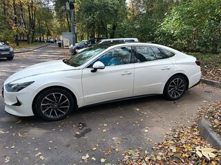 2021 Hyundai Sonata VIII (DN8), белый, 2550000 рублей, вид 2