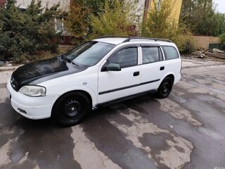 2001 Opel Astra G, белый, 380000 рублей, вид 4