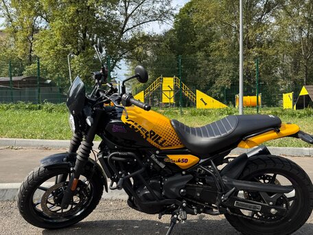 2025 Royal Enfield Guerrilla 450, жёлтый, 440000 рублей, вид 2