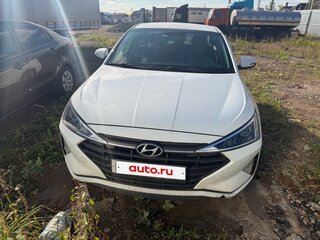 2019 Hyundai Elantra VI (AD) Рестайлинг, белый, 1308000 рублей, вид 1