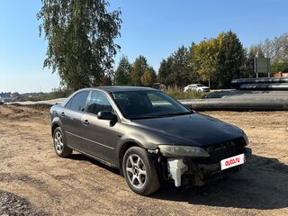 2005 Mazda 6 I (GG) Рестайлинг, серый, 300000 рублей, вид 4