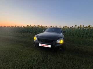 2008 Lada (ВАЗ) Priora I, чёрный, 260000 рублей, вид 4