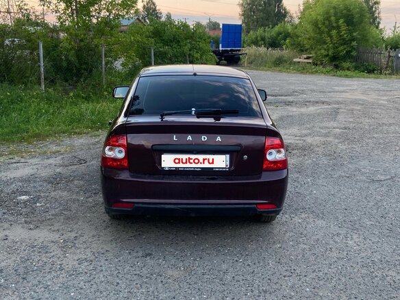 2011 Lada (ВАЗ) Priora I, коричневый, 280000 рублей - вид 5