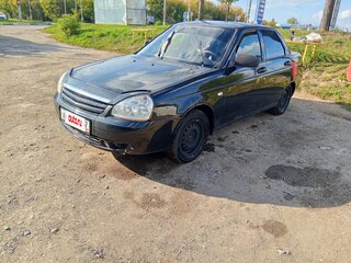 2011 Lada (ВАЗ) Priora I, чёрный, 160000 рублей, вид 1