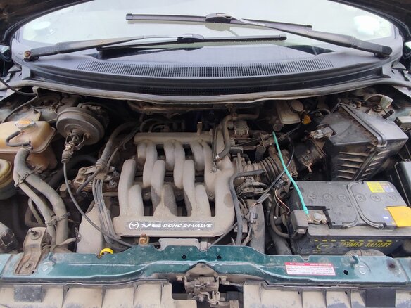 2001 Mazda MPV II (LW), зелёный, 430000 рублей - вид 11