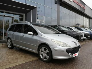 2006 Peugeot 307 I Рестайлинг, серебристый, 350000 рублей, вид 3