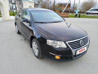 2008 Volkswagen Passat B6, чёрный, 680000 рублей, вид 3