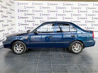 2008 Hyundai Accent ТагАЗ II, синий, 480000 рублей, вид 5