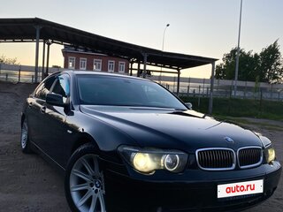 2003 BMW 7 серии 730d IV (E65/E66), чёрный, 660000 рублей, вид 1